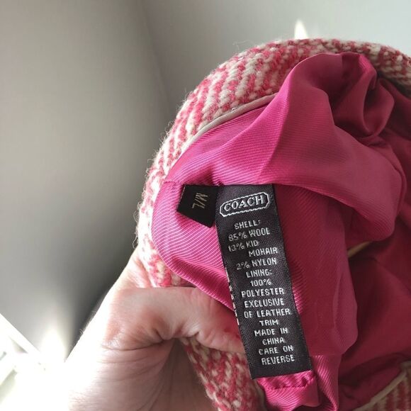 VINTAGE COACH y2k News boy paper boy newsie hat designer NEVER WORN - Picture 3 of 6